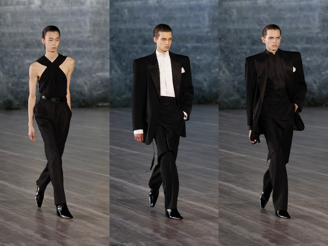 Vẻ đẹp của sự nam tính được tái định nghĩa qua BST của Saint Laurent ảnh 7