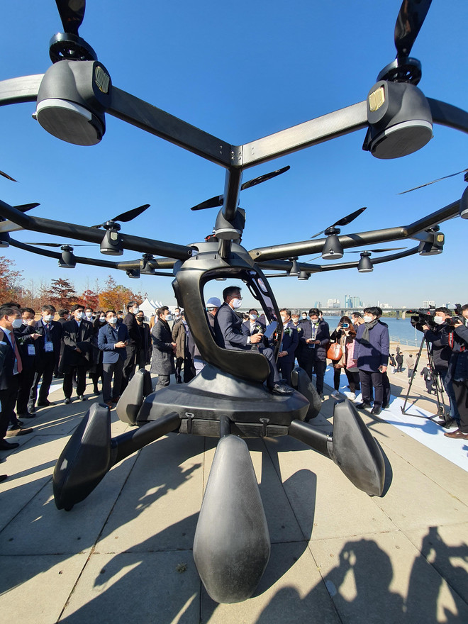 Hàn Quốc lần đầu tiên thử nghiệm taxi bay tại khu vực đông dân cư ảnh 2