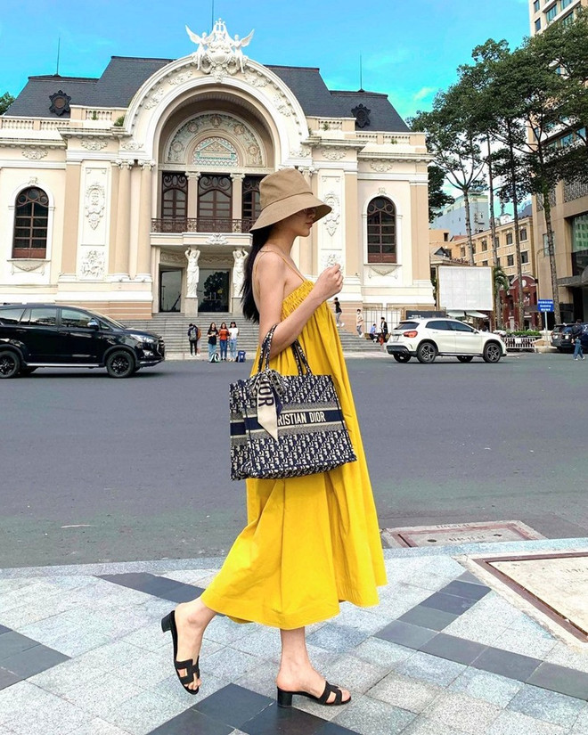 Trang phục matchy-matchy càn quét street style của mỹ nhân Việt ảnh 13