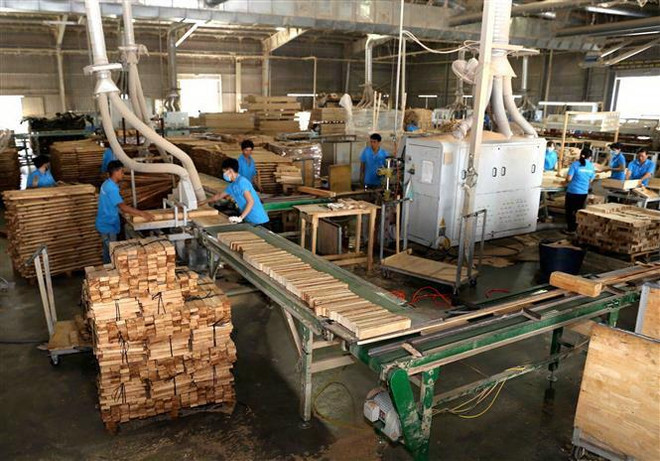 Xuất khẩu các mặt hàng từ gỗ dự kiến đạt tốc độ tăng mạnh, trên 30% sau khi Việt Nam Nam ký kết Hiệp định Thương mại Tự do EVFTA. (Ảnh: TTXVN) Séc: EVFTA có vai trò lớn trong thúc đẩy hợp tác kinh tế với Việt Nam ảnh 1
