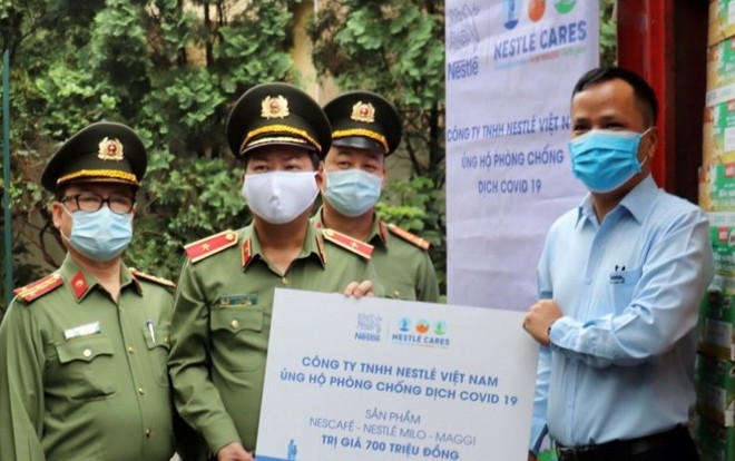 Nestlé Việt Nam chung tay chống dịch, khuyến khích lối sống tích cực ảnh 1
