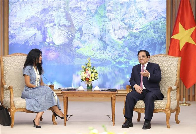 Thủ tướng tiếp Đoàn đại diện Quỹ Tiền tệ quốc tế làm việc tại Việt Nam ảnh 2