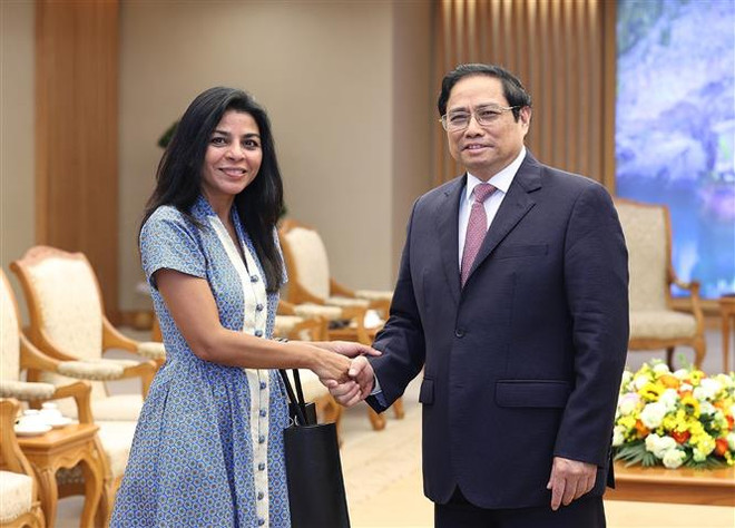 Thủ tướng tiếp Đoàn đại diện Quỹ Tiền tệ quốc tế làm việc tại Việt Nam ảnh 1