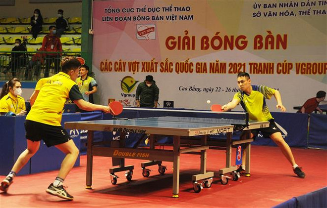 64 tay vợt dự giải bóng bàn các cây vợt xuất sắc quốc gia 2021 ảnh 1