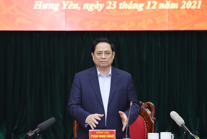 Thủ tướng Phạm Minh Chính làm việc với lãnh đạo tỉnh Hưng Yên ảnh 4