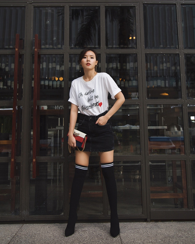 Dàn mỹ nhân Việt “tiễn hè” với loạt trang phục có màu sắc chói chang ảnh 11