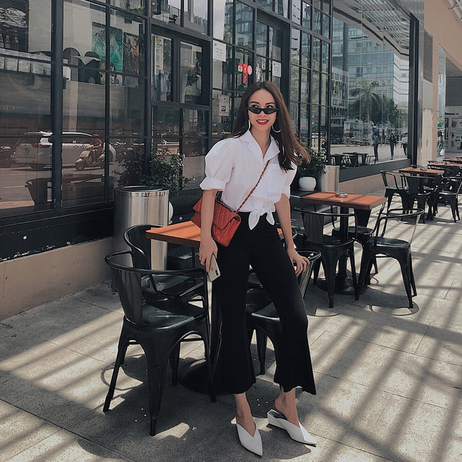 Dàn mỹ nhân Việt “tiễn hè” với loạt trang phục có màu sắc chói chang ảnh 17