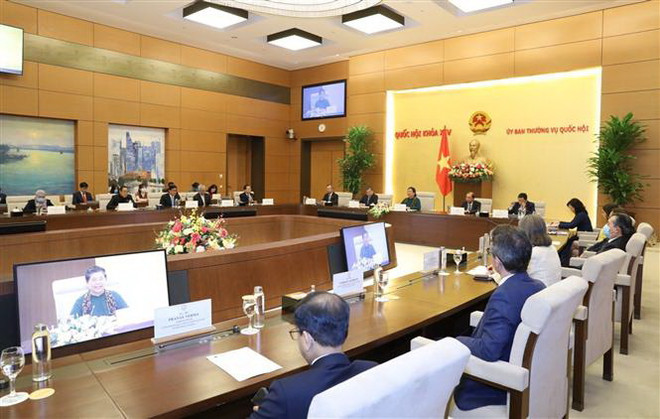 Bà Tòng Thị Phóng tiếp đại sứ, đại diện đại sứ quán các nước dự AIPA ảnh 1