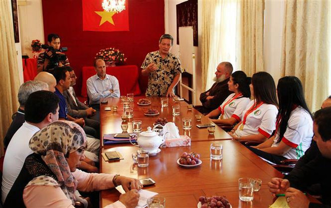 Võ cổ truyền đóng góp vào quan hệ gắn bó Việt Nam-Algeria ảnh 2