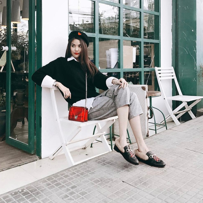 Street style 'gây thương nhớ' của mỹ nhân Việt những ngày đầu Đông ảnh 10