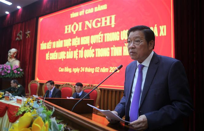 Cao Bằng tạo sự thống nhất trong thực hiện Chiến lược bảo vệ Tổ quốc ảnh 2