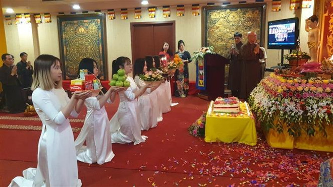 Cộng đồng người Việt tại Liên bang Nga cử hành Đại lễ Phật Đản ảnh 1