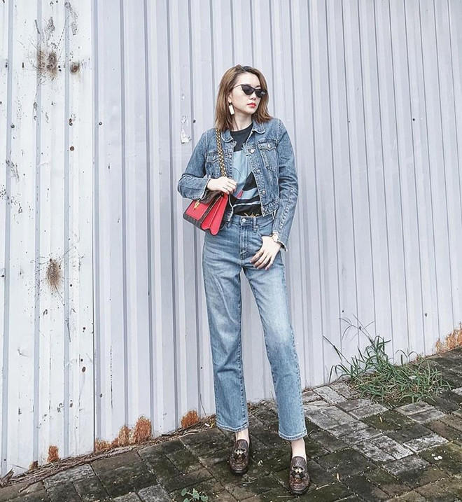 Học lỏm mẹo phối đồ, mix phụ kiện cực xinh của các sao Việt ảnh 4