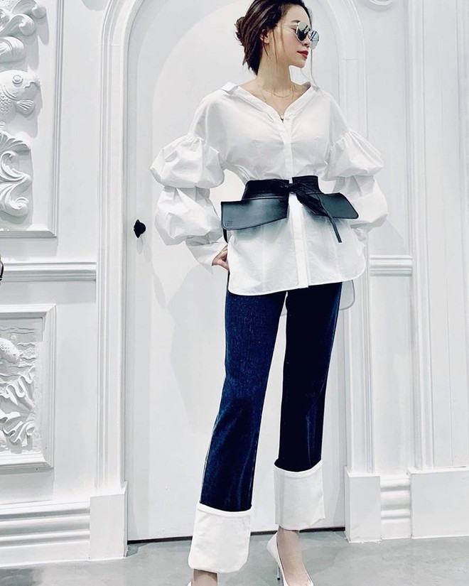 Học lỏm mẹo phối đồ, mix phụ kiện cực xinh của các sao Việt ảnh 1