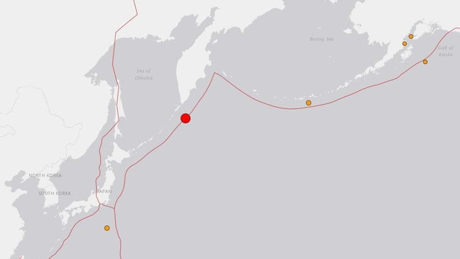 Mỹ cảnh báo sóng thần từ trận động đất ngoài khơi quần đảo Kuril ảnh 1