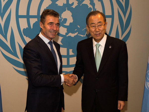 LHQ và NATO chia sẻ quan điểm chung về các điểm nóng ảnh 1