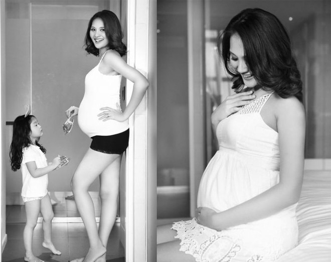 Những bà bầu của giới showbiz Việt - ai nóng bỏng hơn? ảnh 16