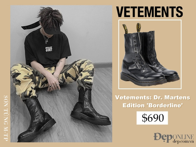 “Bóc giá” tủ giày hiệu đồ sộ của ca sỹ Sơn Tùng M-TP ảnh 8