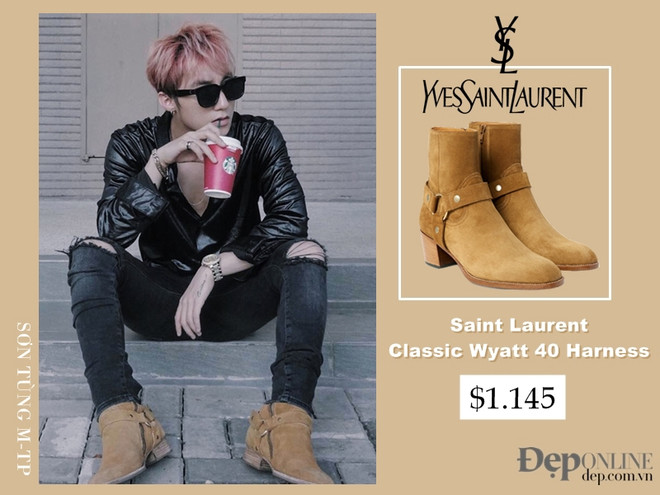 “Bóc giá” tủ giày hiệu đồ sộ của ca sỹ Sơn Tùng M-TP ảnh 12