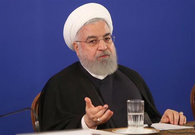 Tổng thống Iran Hassan Rouhani. (Ảnh: AFP/TTXVN) Tổng thống Iran kêu gọi đoàn kết để đối phó lệnh trừng phạt của Mỹ ảnh 1