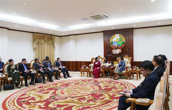 Lãnh đạo Lào khẳng định sẽ cùng Việt Nam giữ gìn quan hệ đặc biệt ảnh 2