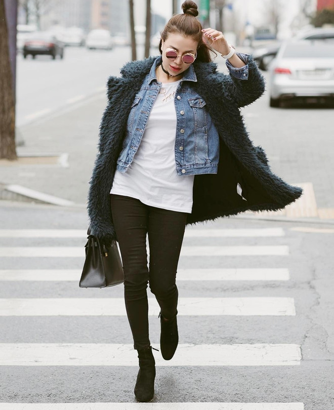 Hồ Ngọc Hà và loạt sao nổi bật trên phố với trang phục tỏa nắng ảnh 13