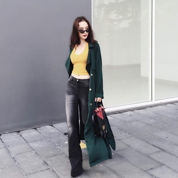 Hoàng Thùy Linh, Quỳnh Châu chọn đồ dạo phố tôn dáng chuẩn ảnh 3