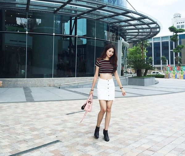 Hoàng Thùy Linh, Quỳnh Châu chọn đồ dạo phố tôn dáng chuẩn ảnh 6