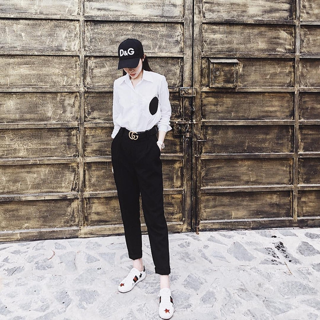 Mỹ nhân Việt trổ tài phối đồ với túi hiệu, khoe street style sành điệu ảnh 8