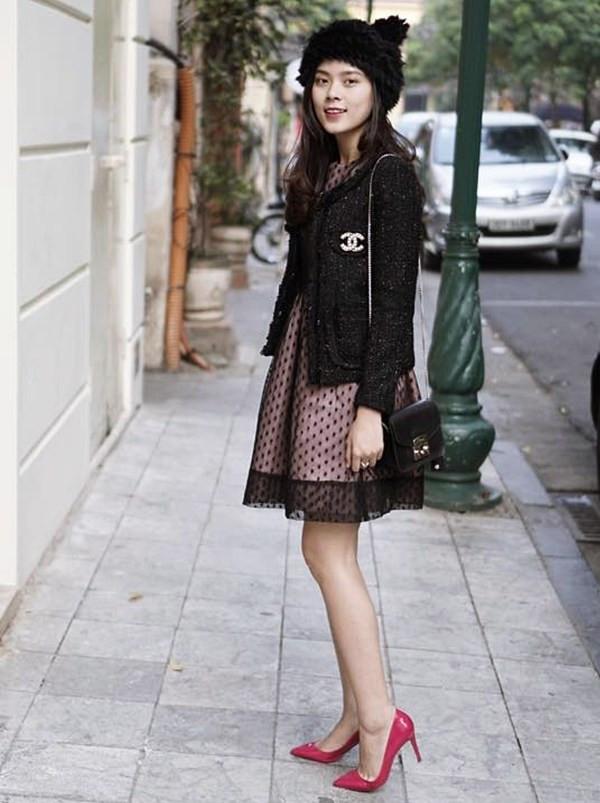 Chiêm ngưỡng phong cách đầu năm của tín đồ thời trang Việt ảnh 1