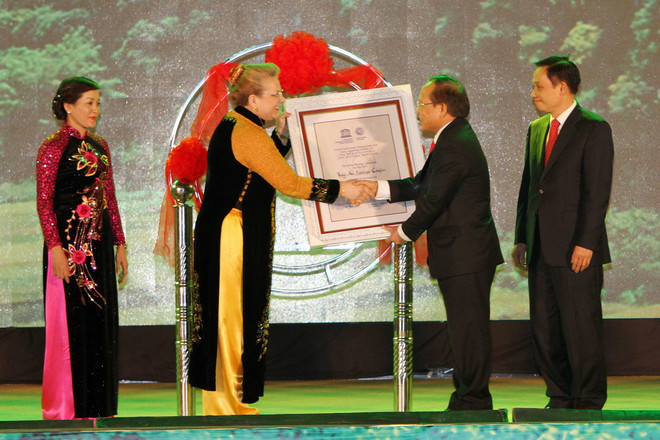 Lễ đón Bằng ghi danh Tràng An là Di sản văn hóa, thiên nhiên thế giới ảnh 1