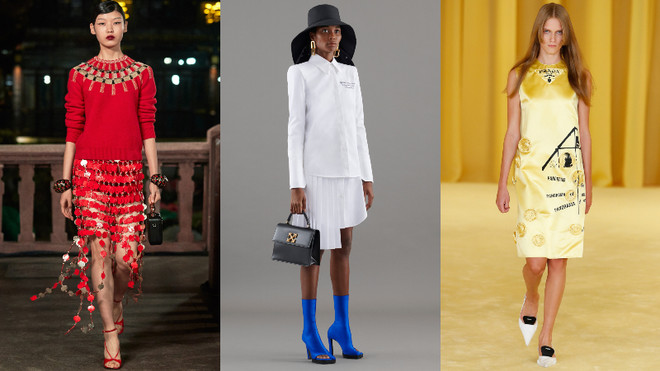 Bộ sưu tập Lanvin Xuân Hè 2021, bộ sưu tập Off-White Resort 2021 và bộ sưu tập Prada Xuân Hè 2021. Mặc đẹp với các gam màu mang lại may mắn cho 12 cung hoàng đạo ảnh 1