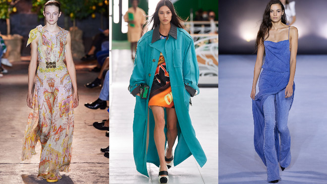 Bộ sưu tập Etro Xuân Hè 2021, bộ sưu tập Louis Vuitton Xuân Hè 2021 và bộ sưu tập Balmain Xuân Hè 2021. Mặc đẹp với các gam màu mang lại may mắn cho 12 cung hoàng đạo ảnh 11
