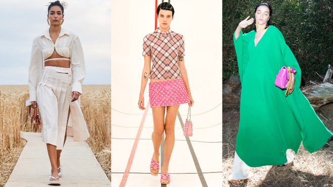 Bộ sưu tập Jacquemus Xuân Hè 2021, bộ sưu tập Miu Miu Resort 2021 và bộ sưu tập Valentino Resort 2021. Mặc đẹp với các gam màu mang lại may mắn cho 12 cung hoàng đạo ảnh 2