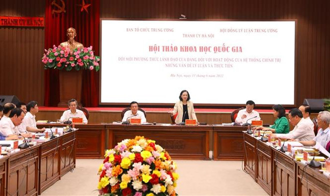 Hội thảo khoa học quốc gia về đổi mới phương thức lãnh đạo của Đảng ảnh 3
