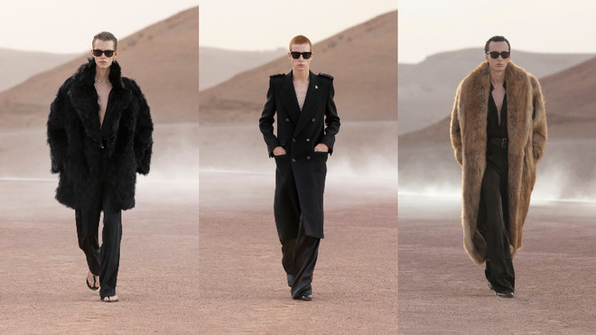 Diện mạo mới của sự nam tính trong BST Saint Laurent Xuân Hè 2023 ảnh 4