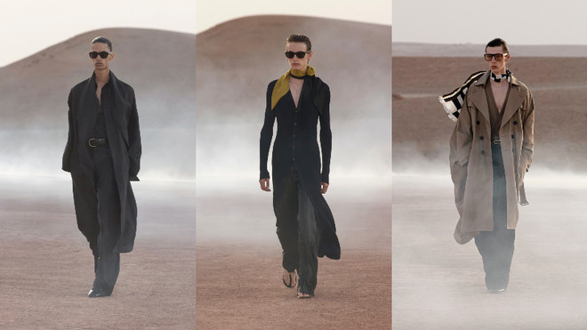 Diện mạo mới của sự nam tính trong BST Saint Laurent Xuân Hè 2023 ảnh 15