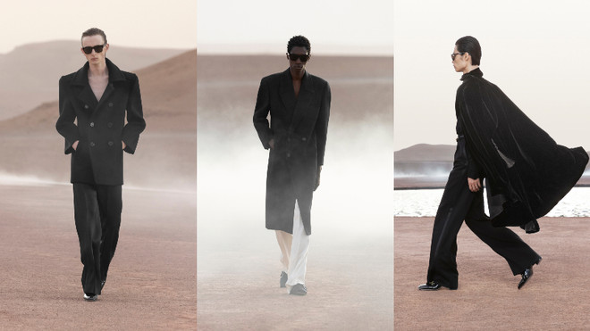 Diện mạo mới của sự nam tính trong BST Saint Laurent Xuân Hè 2023 ảnh 5