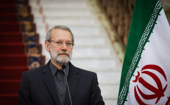 Ông Ali Larijani. (Nguồn: MNA/TTXVN) Iran: Israel, Saudi Arabia châm ngòi cho việc chống lại nước này ảnh 1