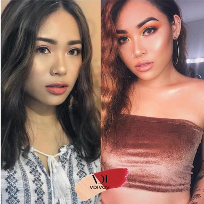 Beauty Contrast - Xu hướng trang điểm biến hóa chiếm sóng đầu 2019 ảnh 1