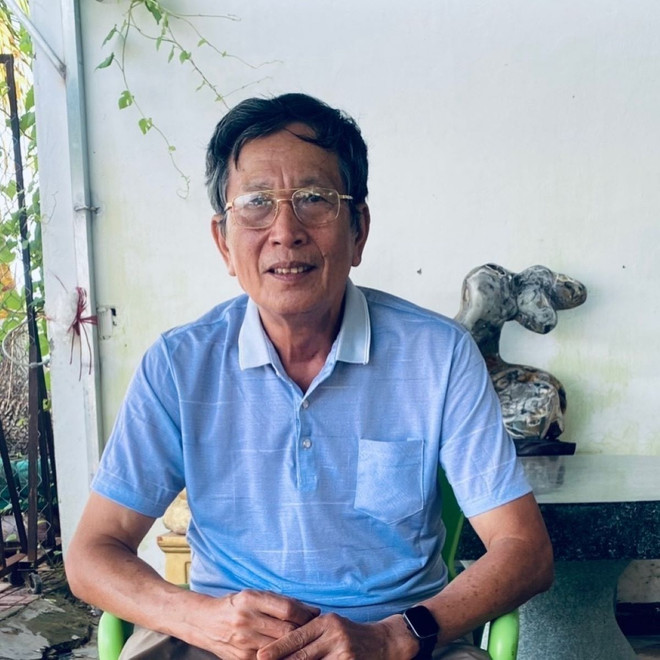 Ông Nguyễn Văn Vẹn, Nguyên Phó Chủ tịch Hội Cựu Chiến binh tỉnh Bình Dương chia sẻ về Quy định số 144-QĐ/TW. (Ảnh: TTXVN phát) ttxvn-quy dinh144 2.jpg