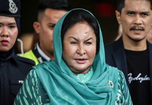 Bà Rosmah Mansor, phu nhân cựu Thủ tướng Malaysia Najib Razak. (Nguồn: EPA) Cựu đệ nhất phu nhân Malaysia bị kết án tù 10 năm vì tham nhũng ảnh 1