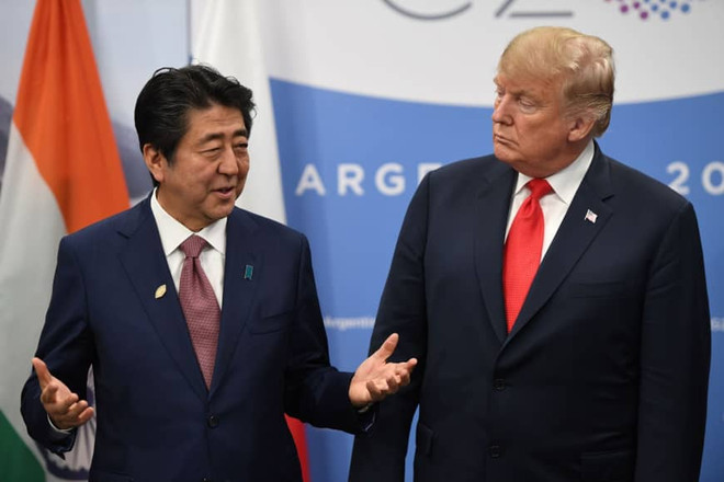 Lãnh đạo Mỹ và Nhật Bản thảo luận về Triều Tiên bên lề Hội nghị G20 ảnh 1