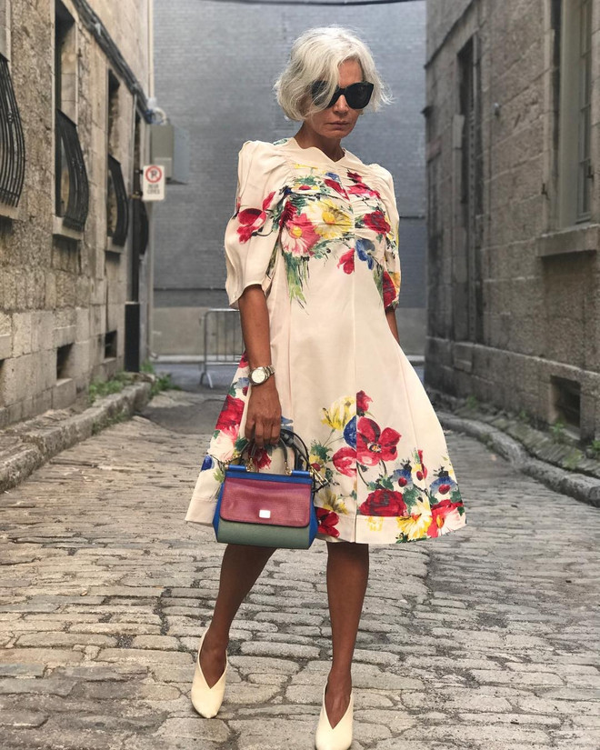 Fashionista 53 tuổi Ghanem: “Tuổi tác không quyết định phong cách” ảnh 2