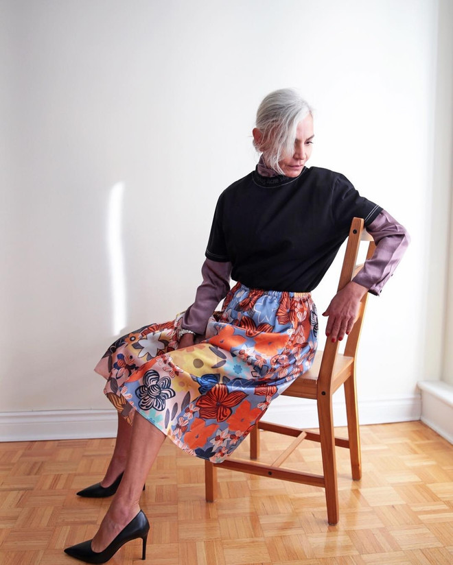 Fashionista 53 tuổi Ghanem: “Tuổi tác không quyết định phong cách” ảnh 3