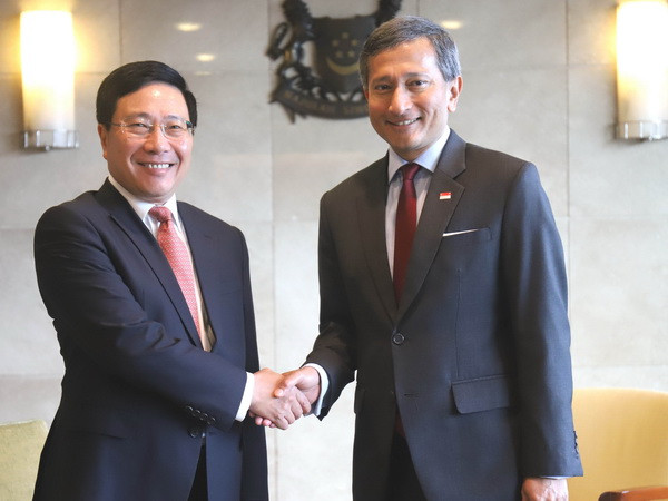 Việt Nam-Singapore nhất trí triển khai hiệu quả thỏa thuận cấp cao ảnh 1