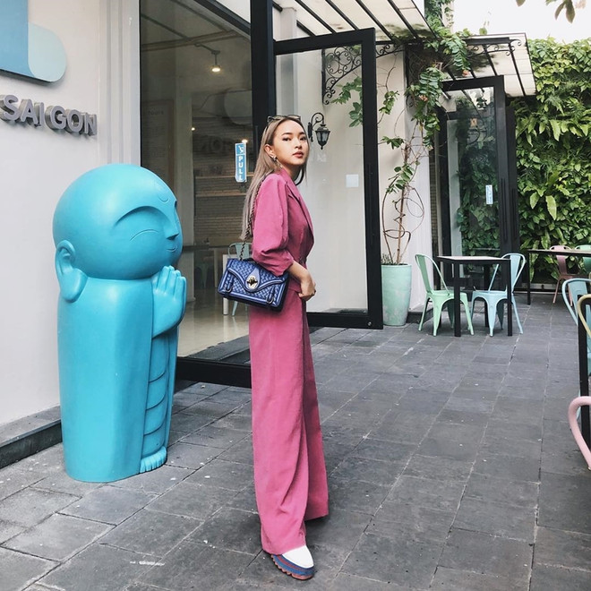 Kỳ Duyên và dàn sao Việt khoe street style ngập tràn hàng hiệu ảnh 2