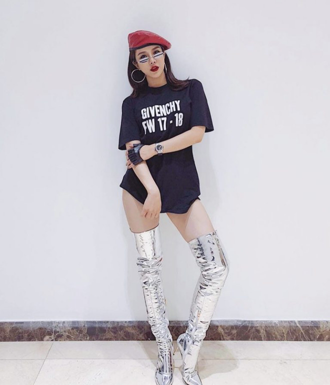 Thanh Hằng, Hồ Ngọc Hà và dàn sao Việt chất lừ với họa tiết kẻ ảnh 7