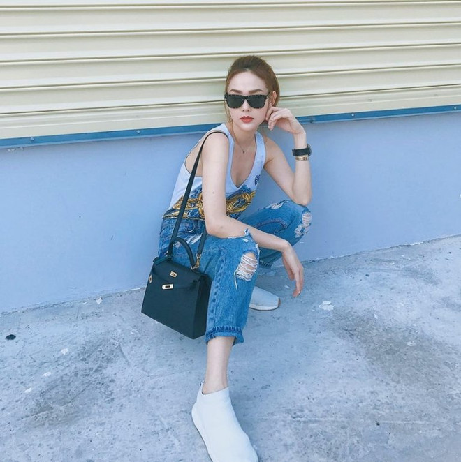 Thanh Hằng, Hồ Ngọc Hà và dàn sao Việt chất lừ với họa tiết kẻ ảnh 10