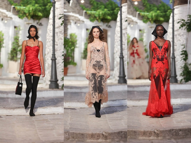 Dolce & Gabbana Thu Đông: Khúc hoan ca nghệ thuật thủ công lâu đời ảnh 6